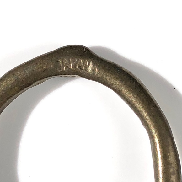 lot of 5 Vintage Brass Rigging Swivel Snap Clasp Hook Clip Made Italy and Japan - Picture 4 of 8